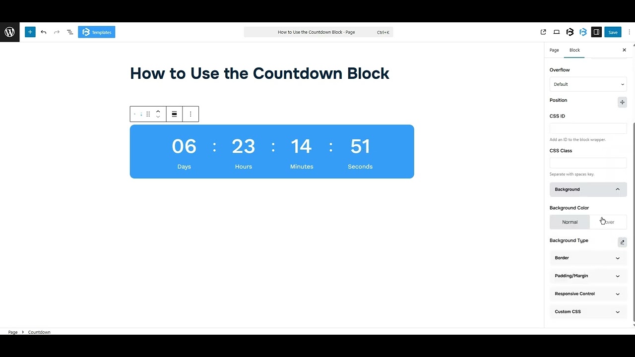 Countdown  extra  section video