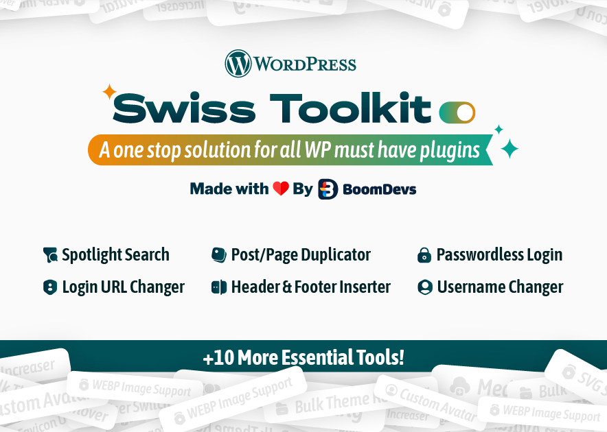 WP Swiss Toolkit
